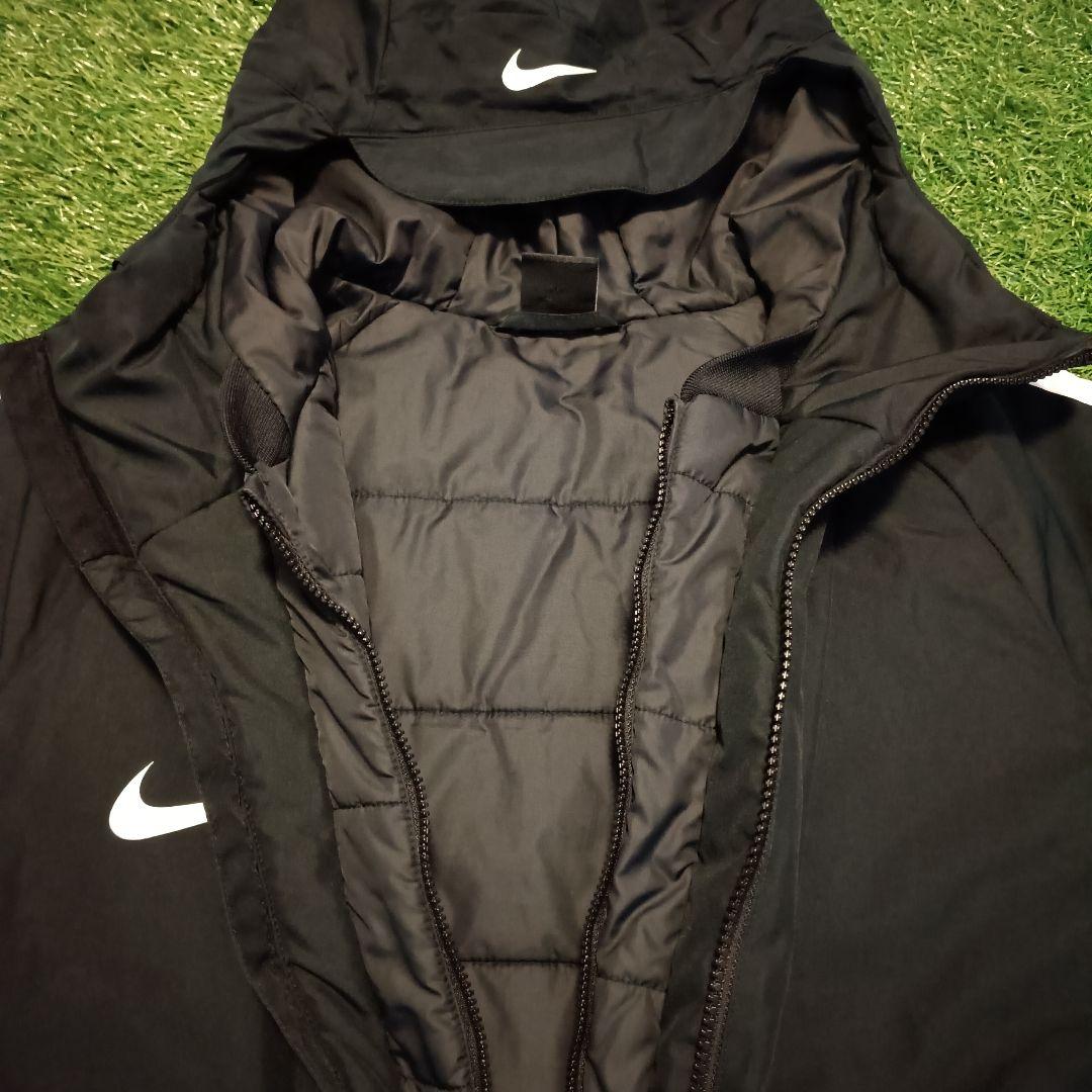 Nike フード付きベンチコート Mサイズ ブラック