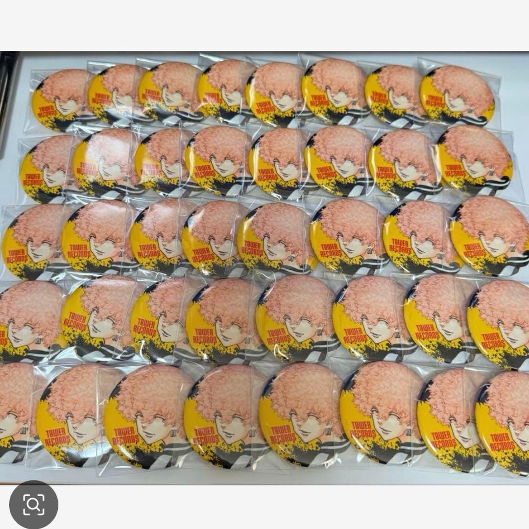 河田ナホヤ タワレコ缶 缶バッジ