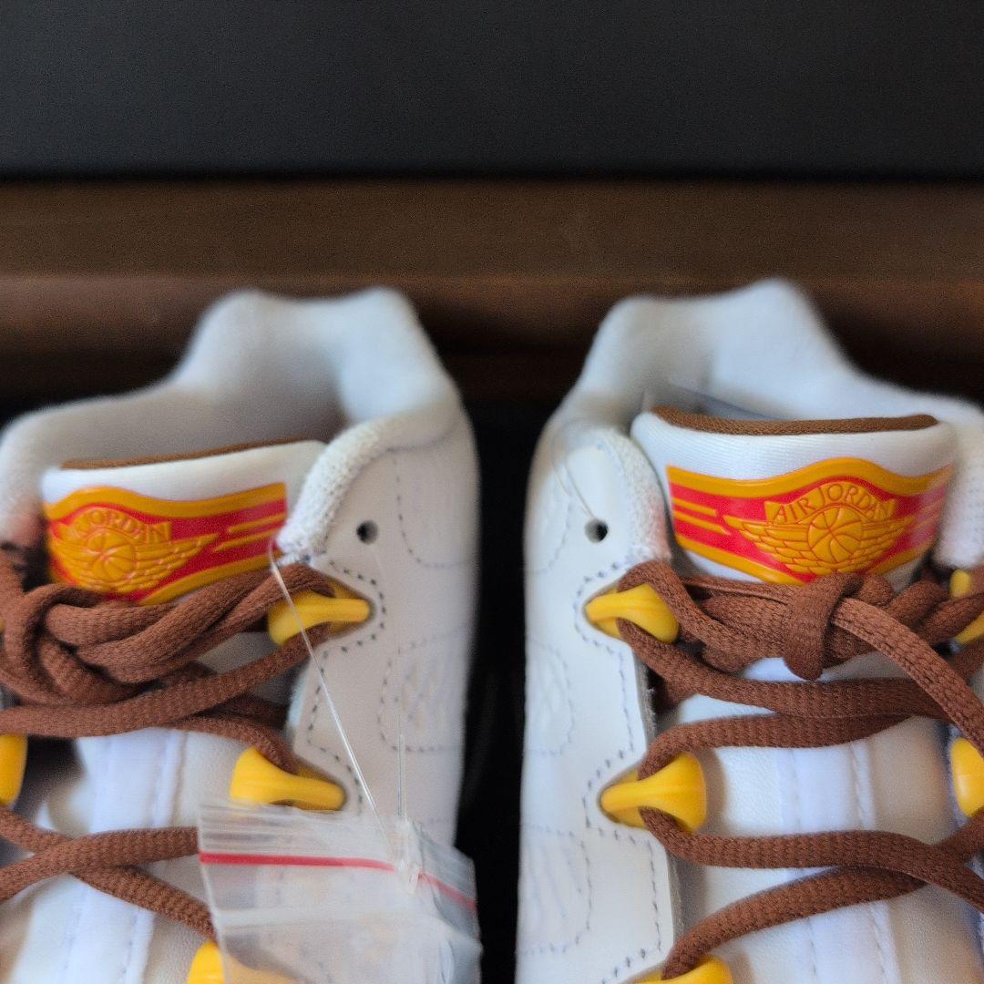 84 Jordan9G NRG U24 ゴルフシューズ ホワイト/ブラウン