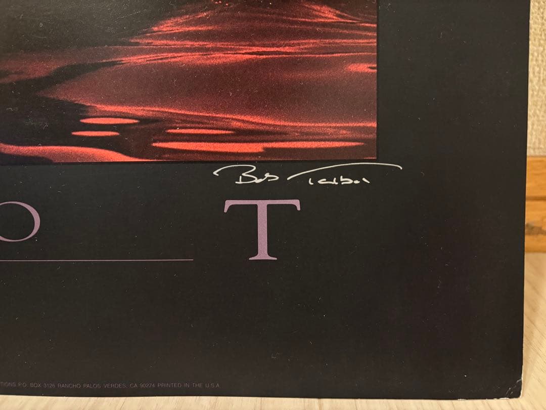 Bob Talbot 80s vintage poster Soleil