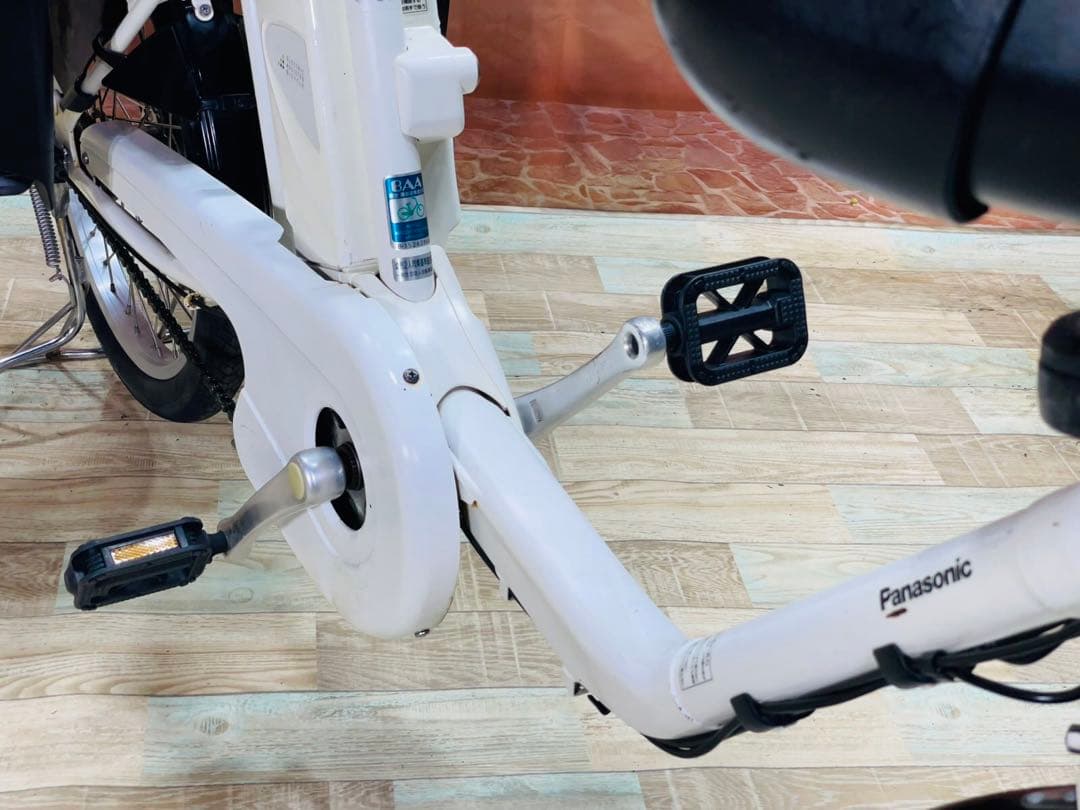 Y2061超破格！パナソニックギュット⭐️子供乗せ電動アシスト自転車