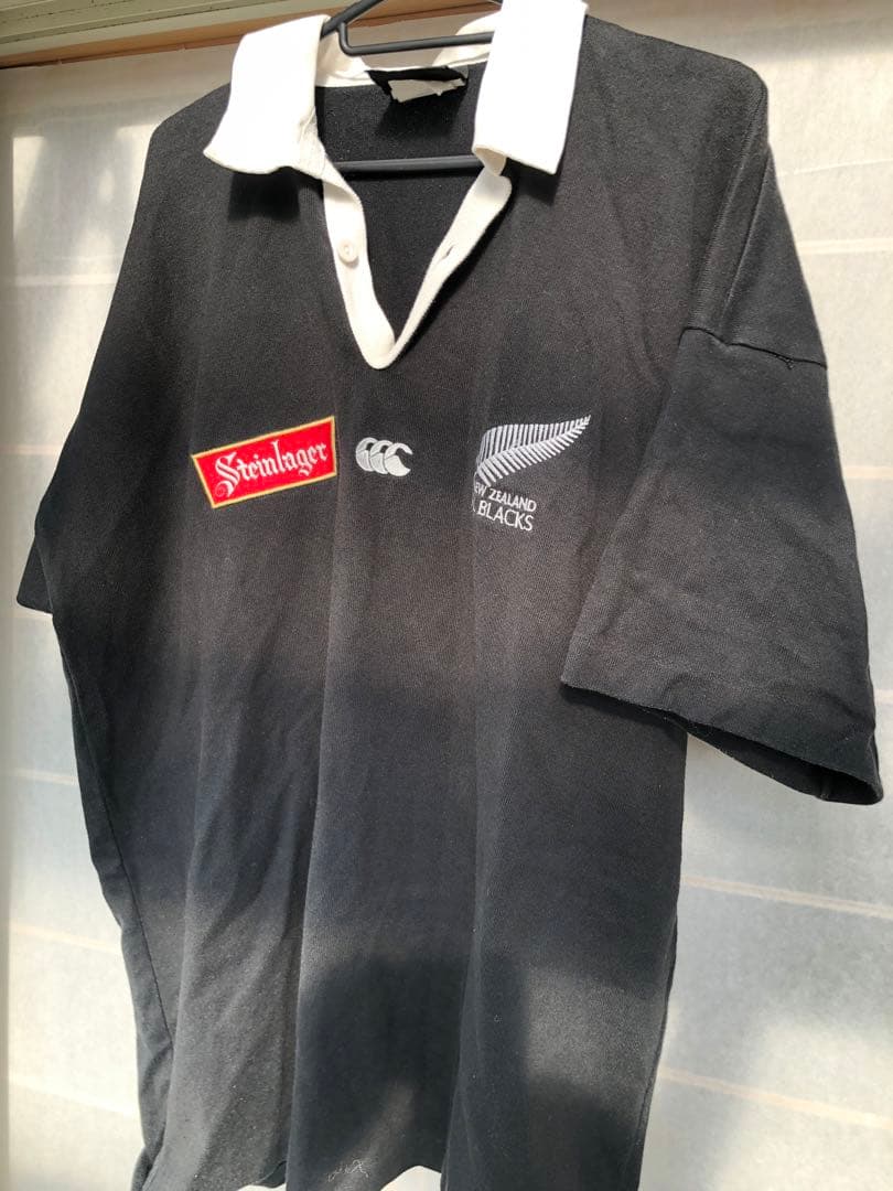 ニュージーランドオールブラックス 半袖ラグビージャージ