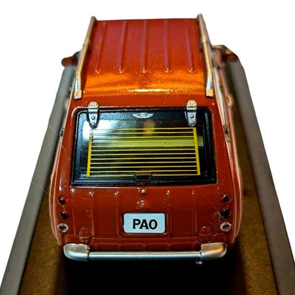 NISSAN PAO ミニカー テラコッタオレンジ　京商　 1/43　パイクカー