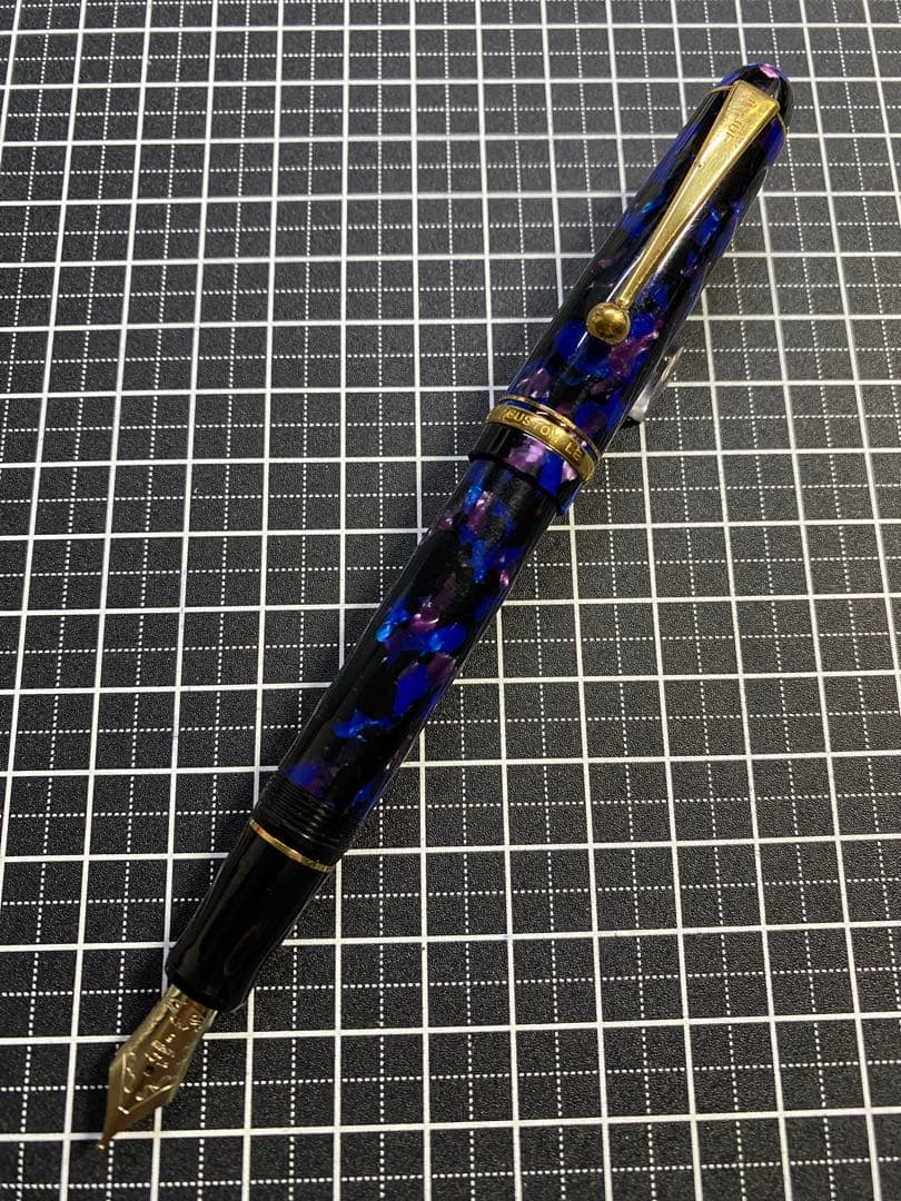 PILOT CUSTOM LE BLUE 万年筆　字幅M