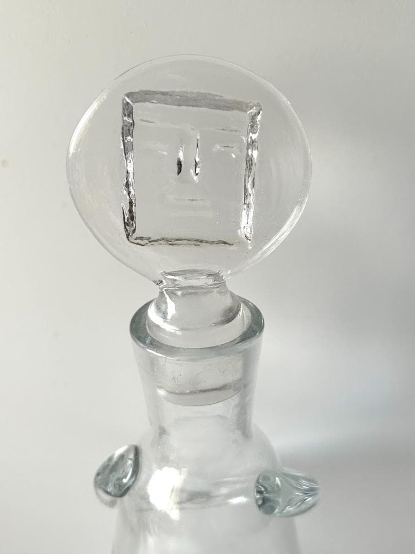 an01　Erik Hoglund エリックホグラン 人型デカンタ　透明　ボダ