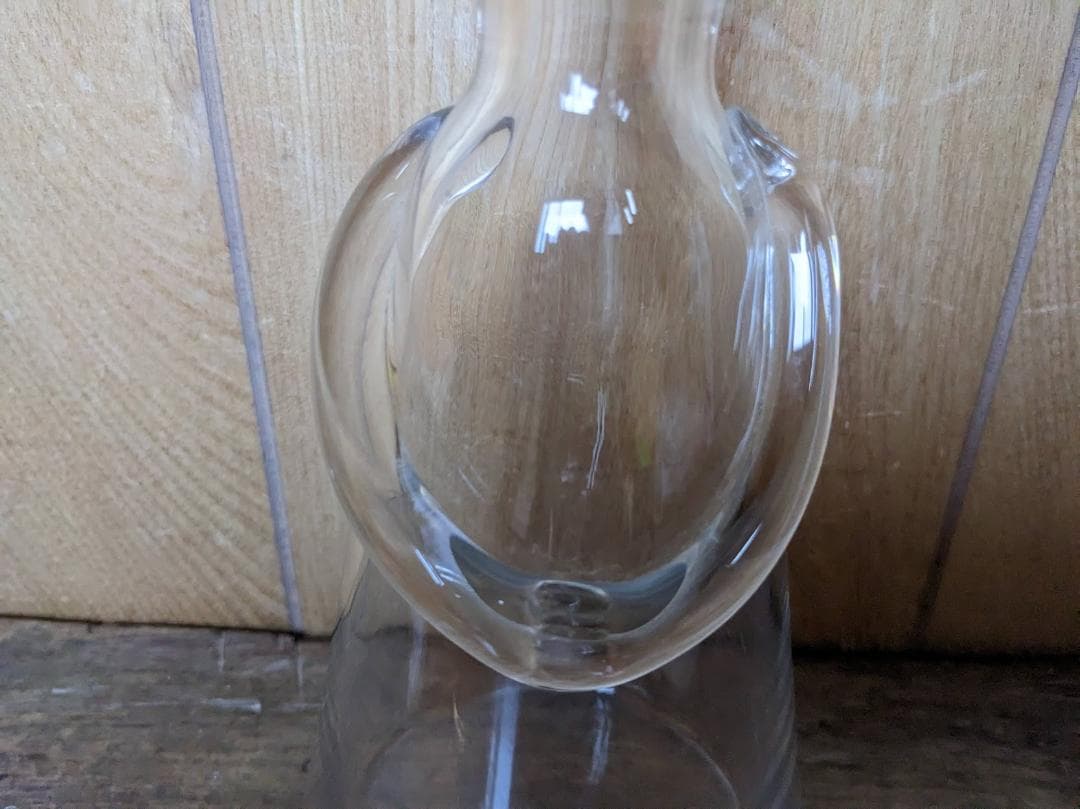 an01　Erik Hoglund エリックホグラン 人型デカンタ　透明　ボダ