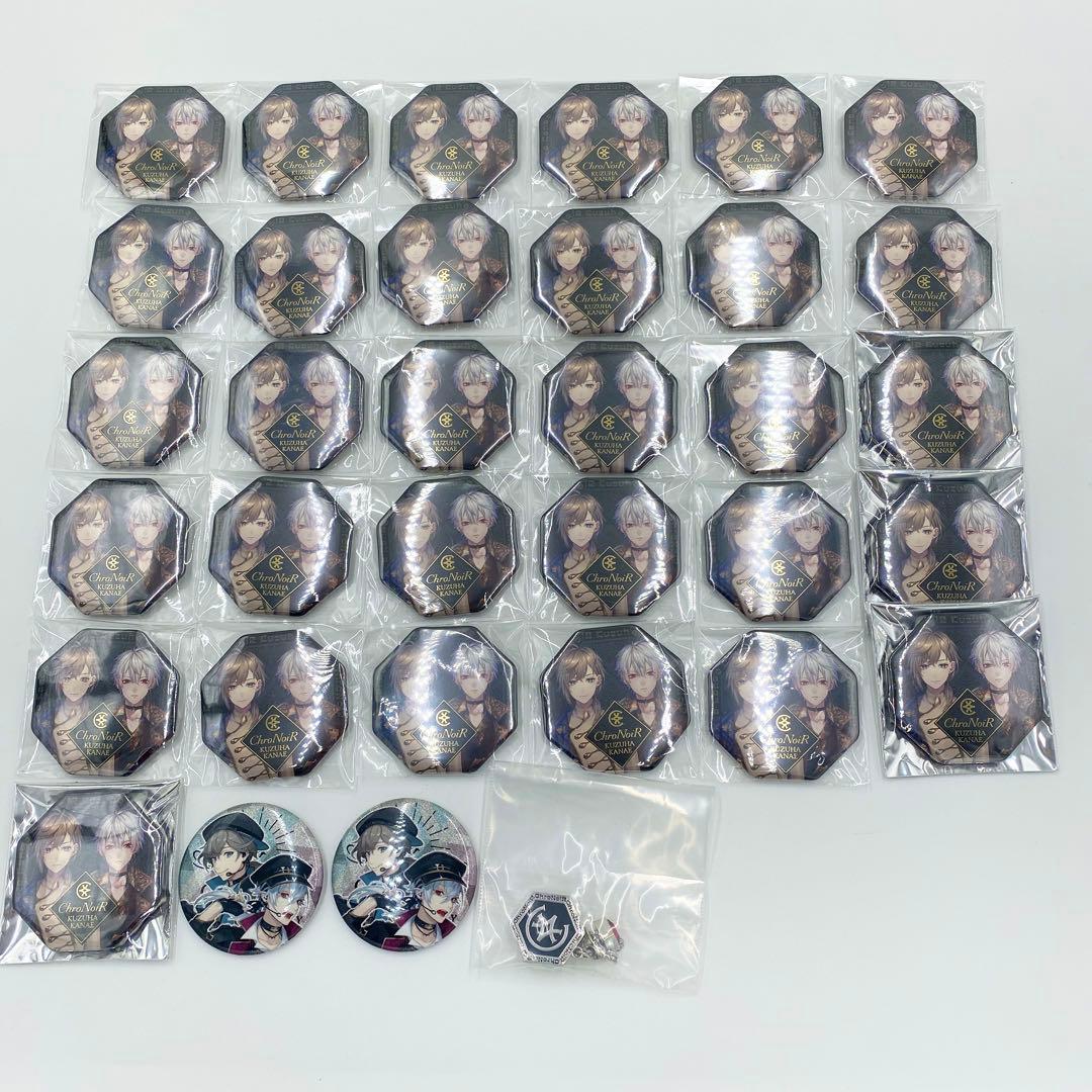 【匿名配送】ChroNoiR 葛葉 叶 缶バッジ ピンバッジ 34点セット