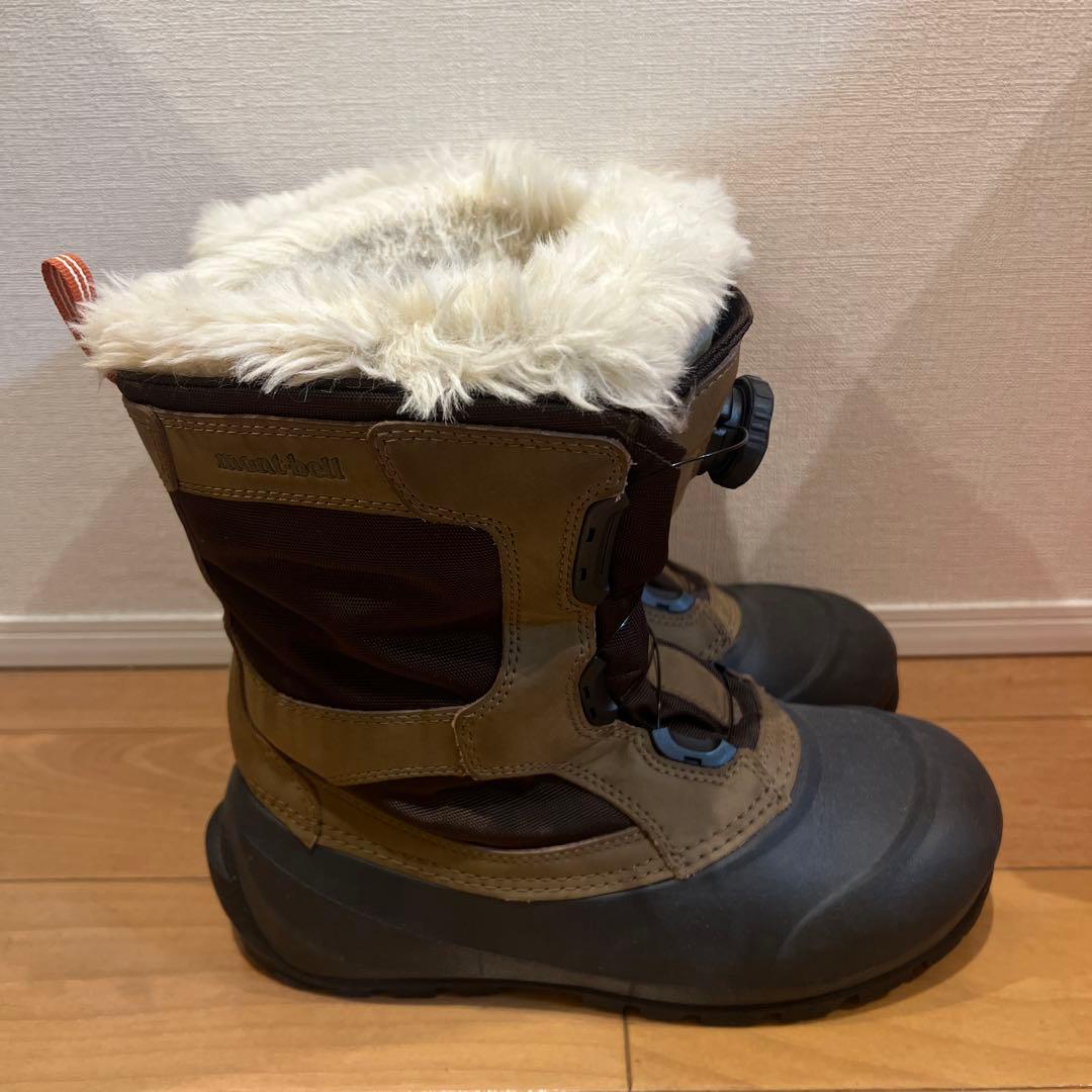 【美品】モンベル ヴェイルブーツボアタイプ　サイズ24cm