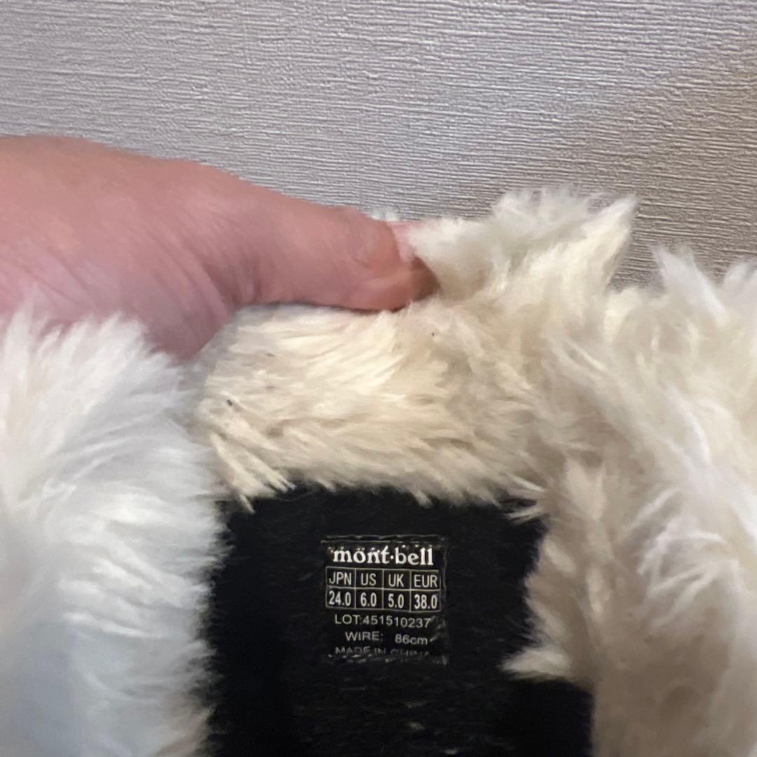 【美品】モンベル ヴェイルブーツボアタイプ　サイズ24cm