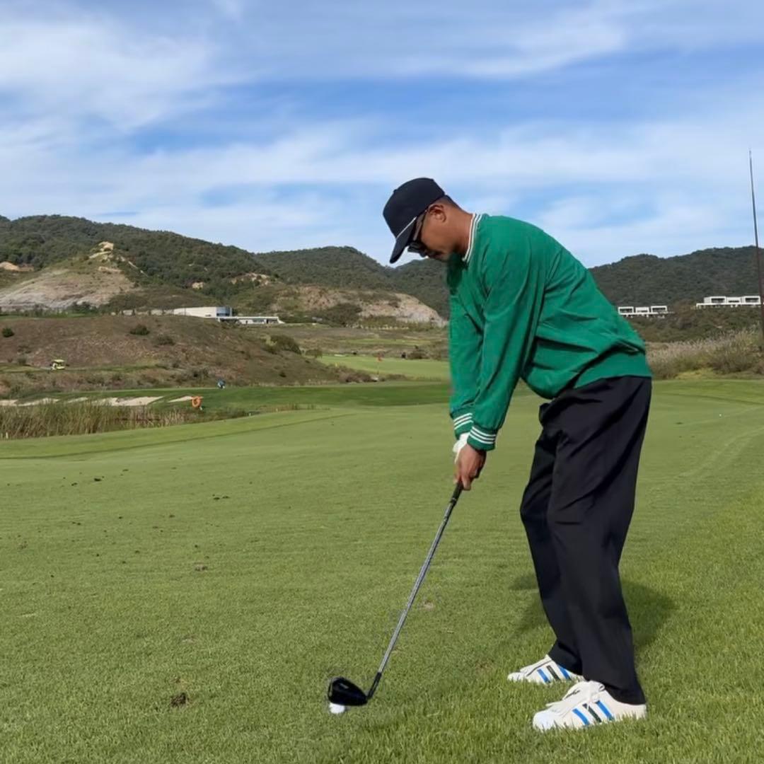 アディダス ゴルフ ローリング リンクス 82 チノ パンツ 黒 ウェア