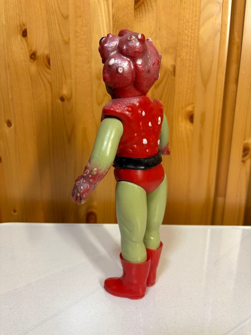 当時物 仮面ライダー 旧バンダイ キノコモルグ ソフビ レア品