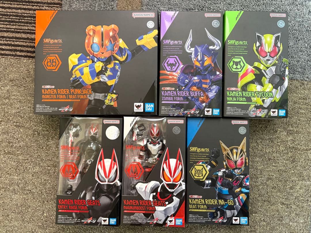 S.H.Figuarts 仮面ライダー フィギュアセット