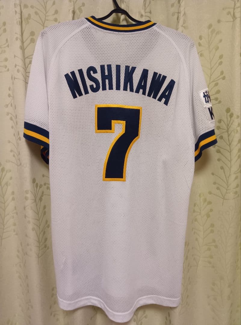 オリックスバファローズ　ブルーウェーブ メッシュジャージ　西川