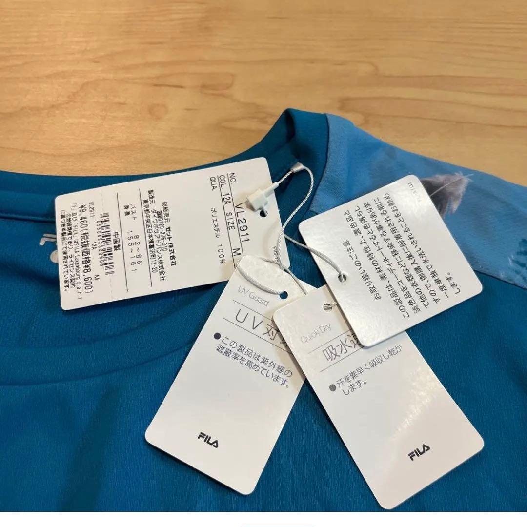 新品FILA テニスゲームシャツ &スコートセットアップ サイズM￥20240