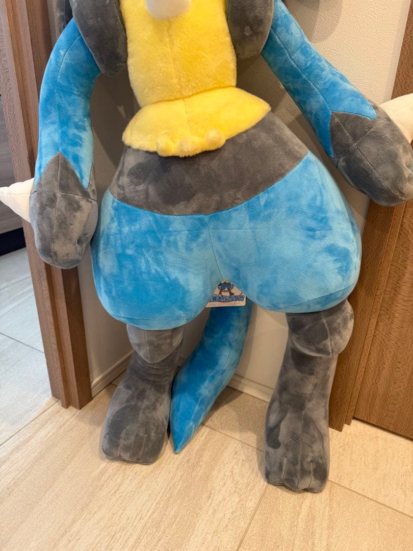 等身大　ルカリオ 大きいぬいぐるみ　ポケモンセンター　正規品