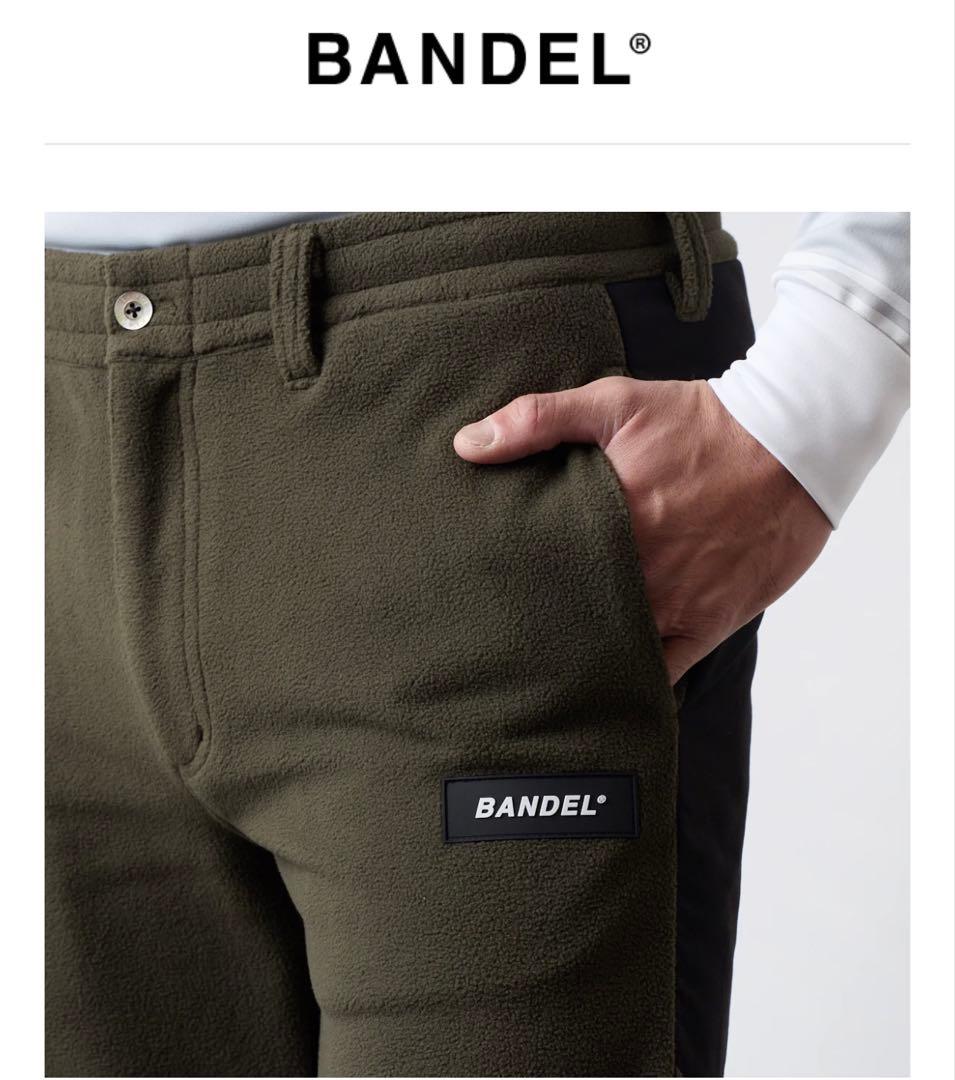 BANDELGOLF フリースパンツ カーキ L