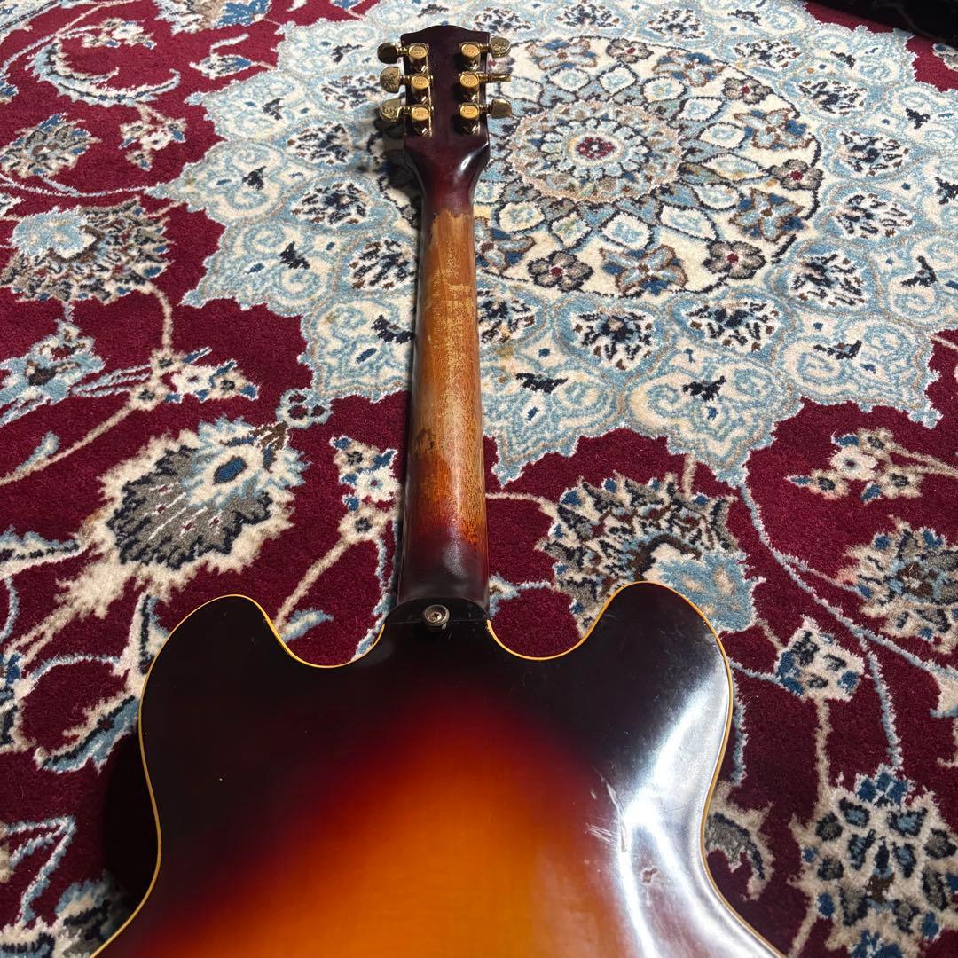 Argus アーガス セミアコ ES-335タイプ フレットエッジバインディング