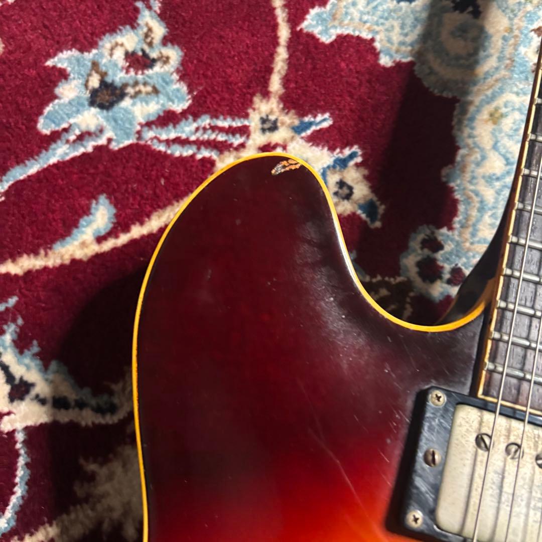 Argus アーガス セミアコ ES-335タイプ フレットエッジバインディング