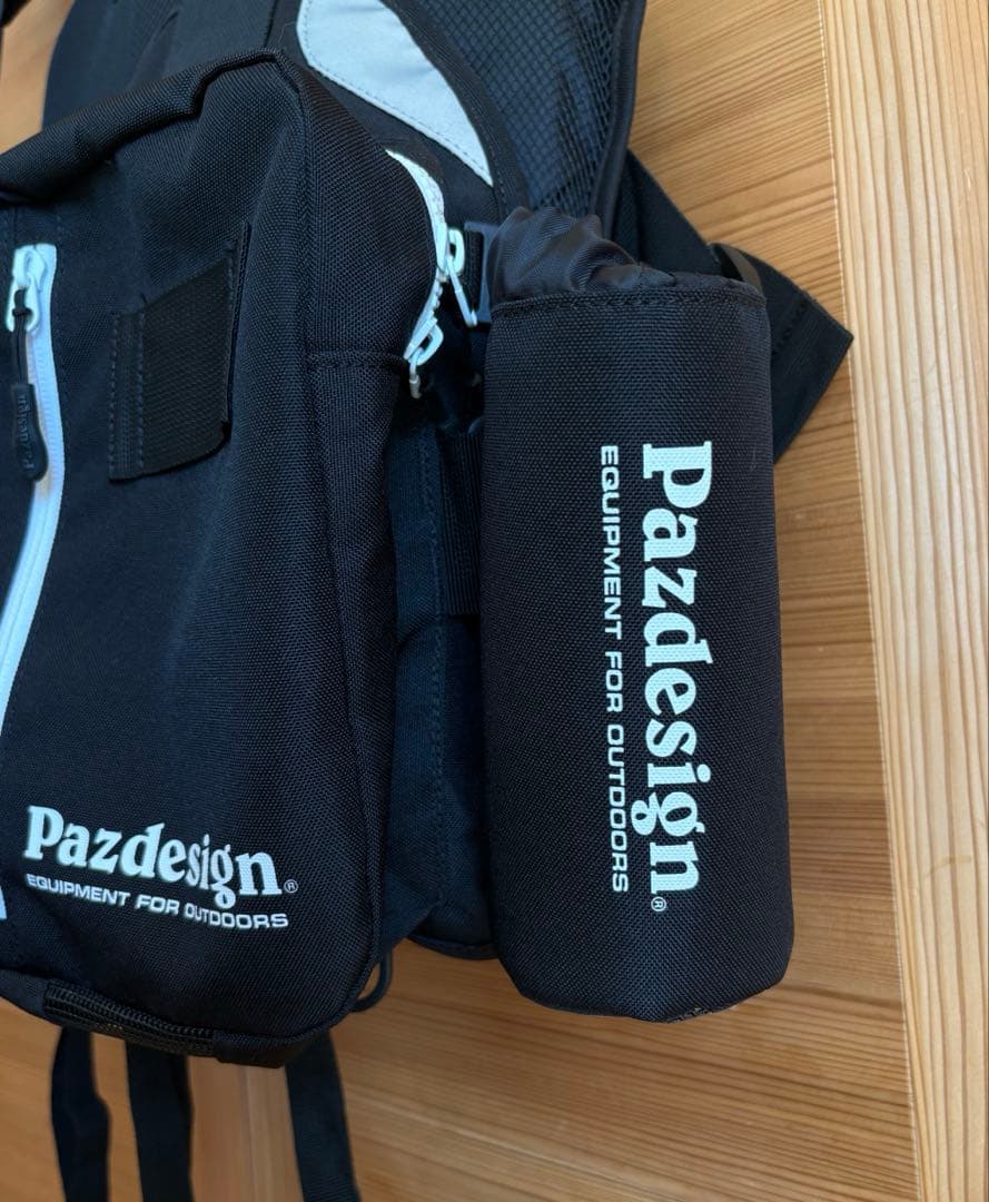 【美品】Pazdesign PSLマルチゲームベスト ブラックホワイト