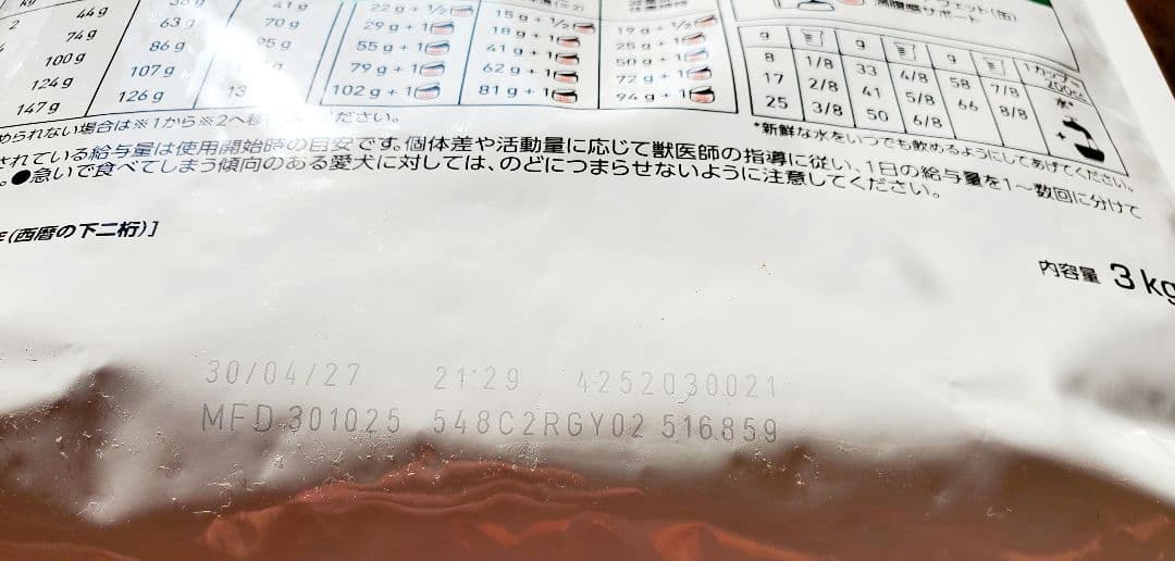  CANIN 療法食 満腹感サポート S 小型犬用 3kg