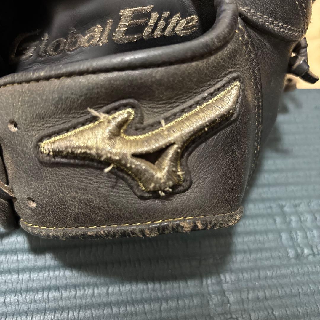 Global Elite 硬式グローブ 黒