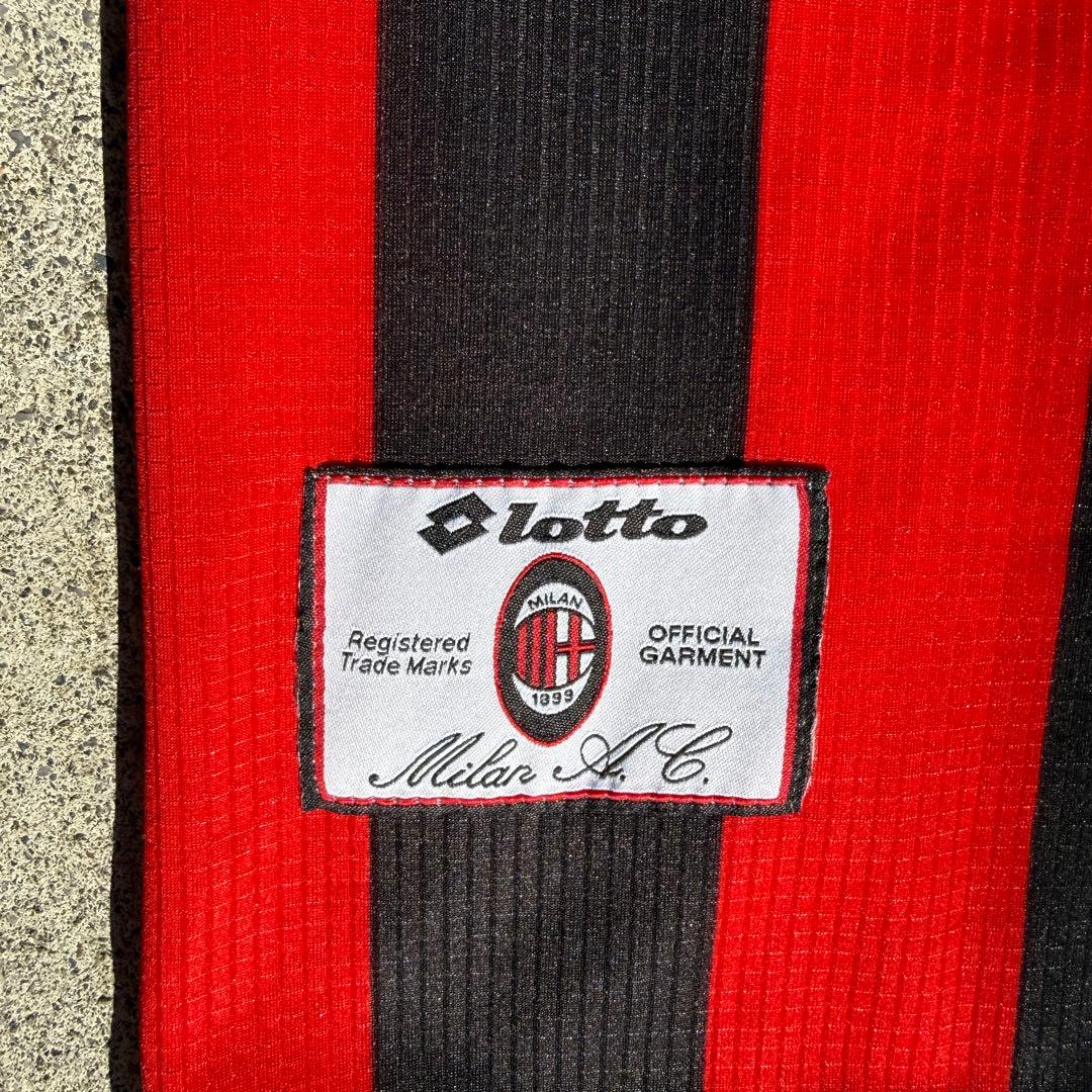 ACミラン Lotto　97/98　ホームユニフォーム