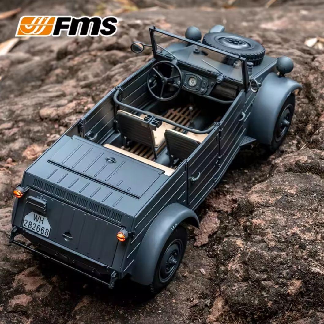 【新品・動作確認済】FMS 1/12 キューベルワーゲン Type82 RCカー