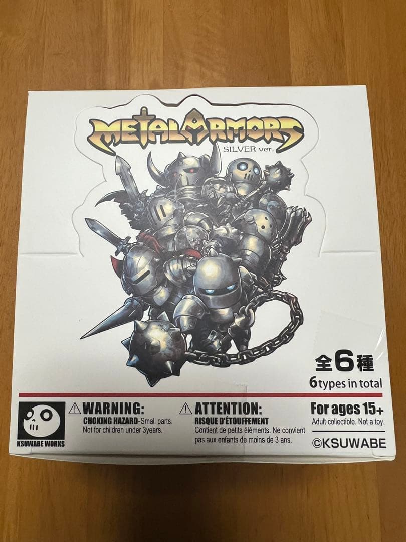 も*ん様 メタルアーマーズシルバーバージョン1BOX未開封品