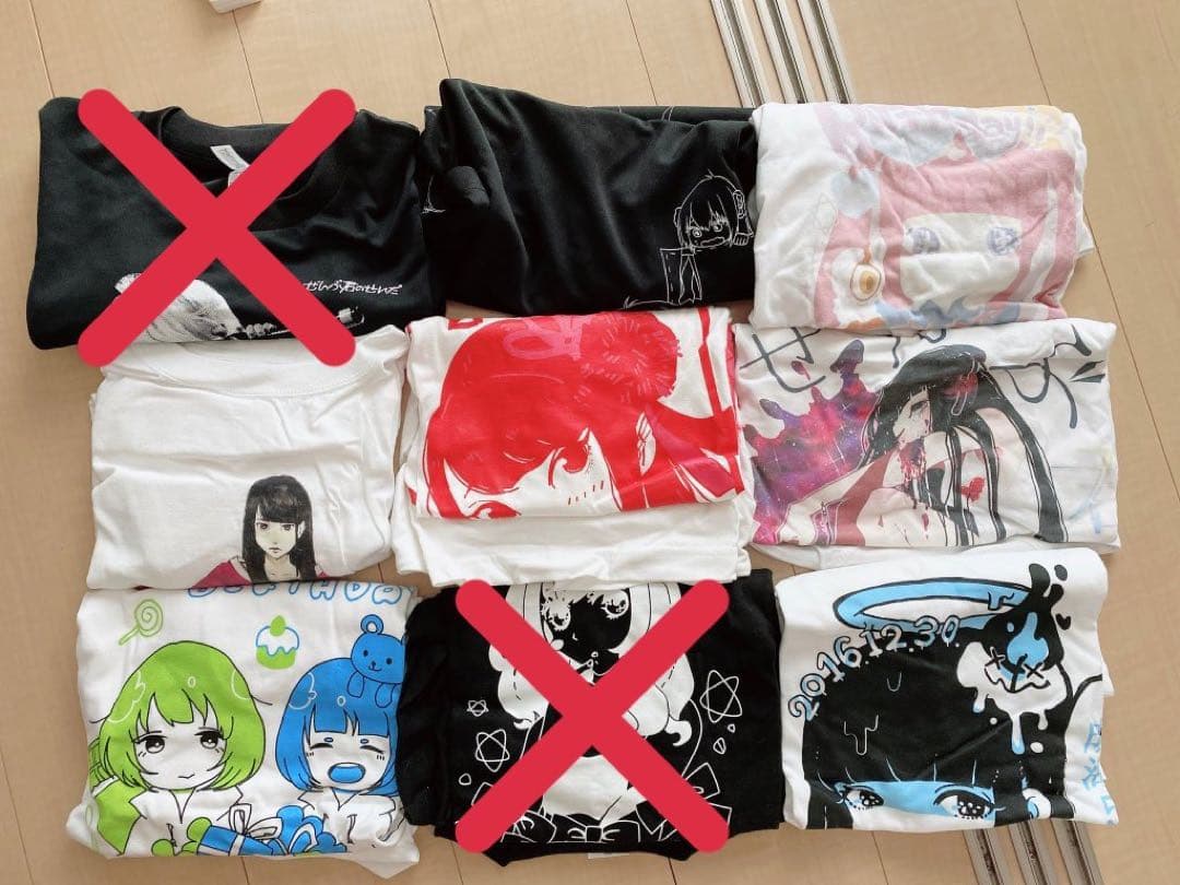 ぜんぶ君のせいだ。生誕Tシャツなどまとめ売り