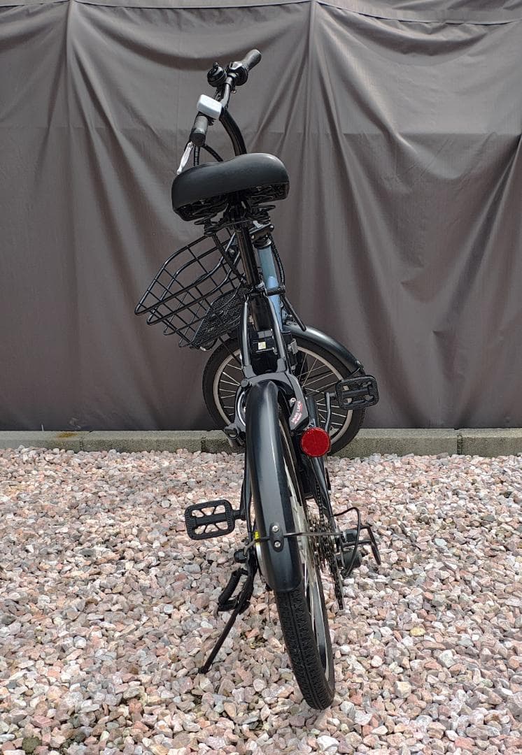 PELTECH TDN-208L ブルー×ブラック 電動アシスト自転車 折り畳み