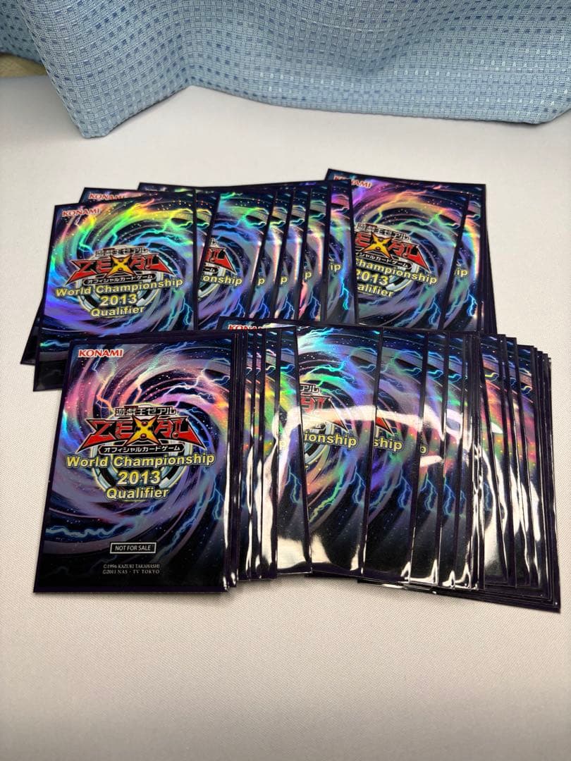 遊戯王　WCQ 2013 アジア　スリーブ　公式　大会配布　40枚