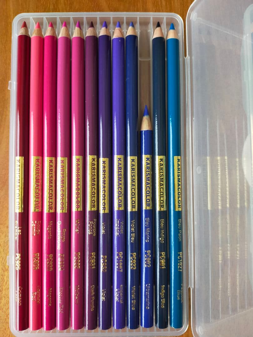 カリスマカラー　油性色鉛筆　72色