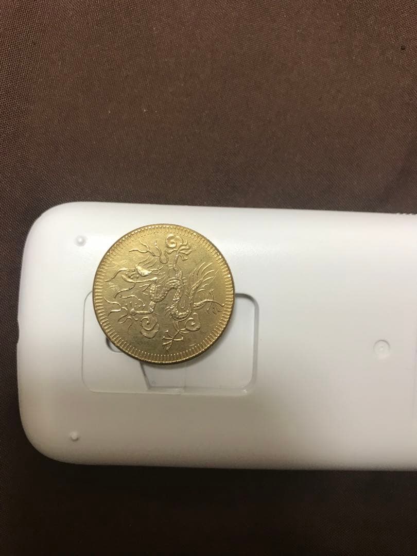 安南古銭　ベトナム古銭　花銭　龍紋貨幣　仏領インドシナ　中国古銭