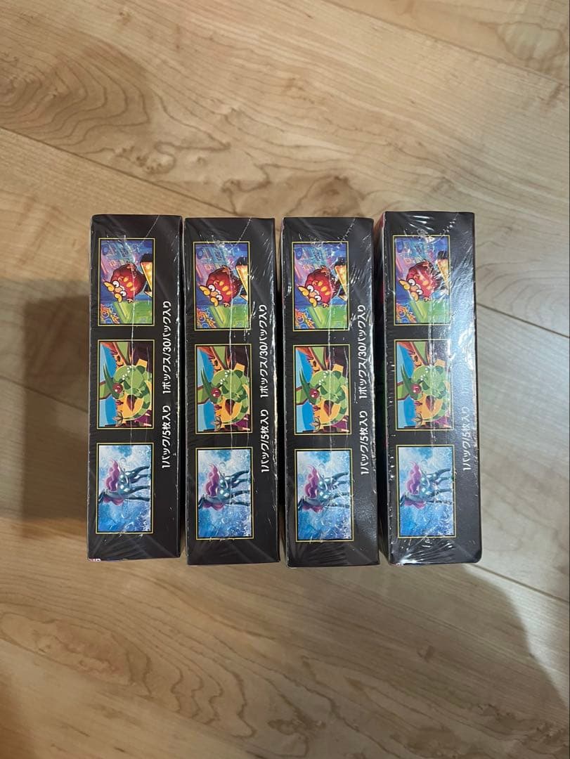 ポケモンカードゲーム インフェルノX 4Box シュリンク付き