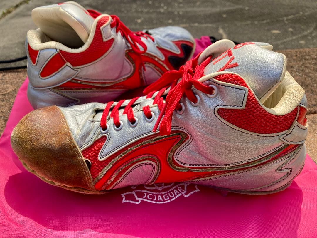 【激レア！カンガルー革】ジャガーズ創工 オーダースパイク 27.5cm 中古品