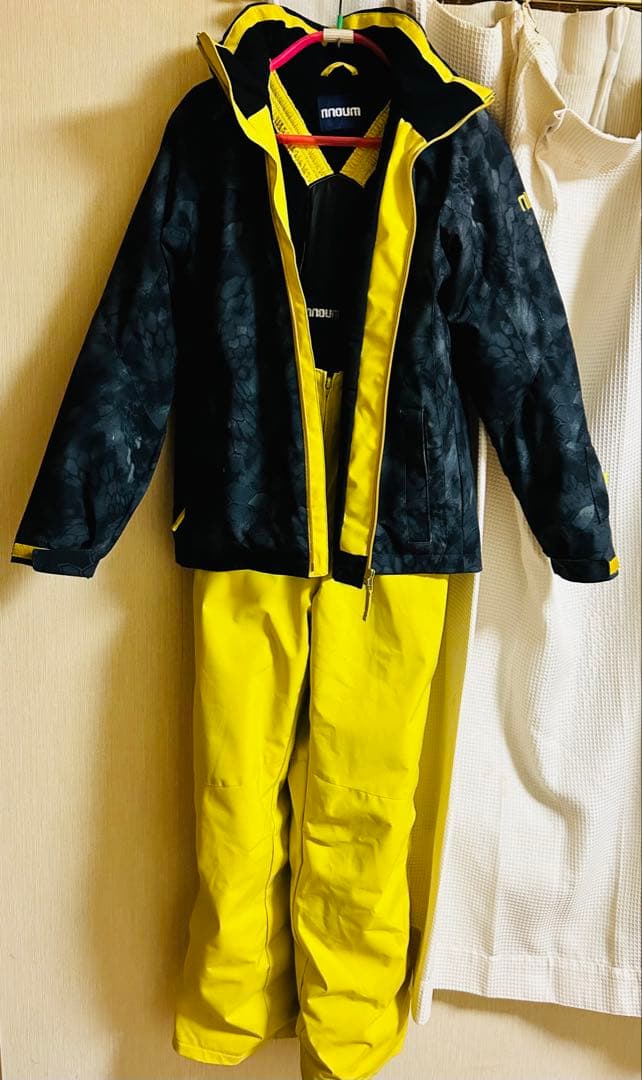 ninum スキーウェア 160 子ども用 黒/黄色