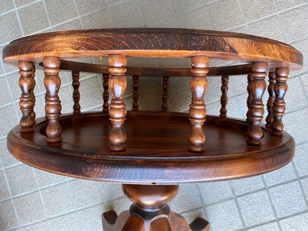 木製・飾り台.オブジェ .置物・レトロ&アンティーク! 希少!