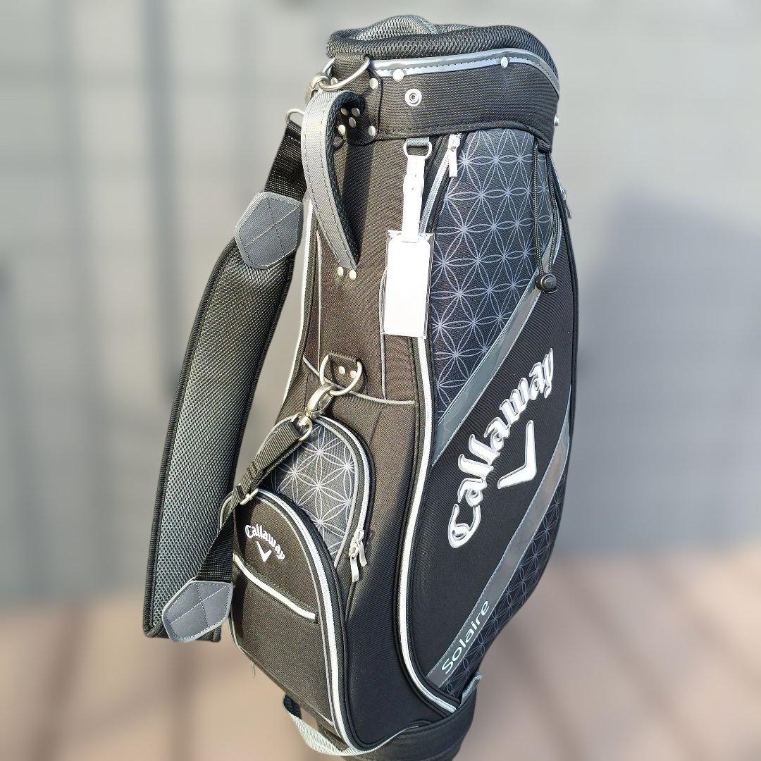 Callaway Solaire キャディバッグ 黒/グレー