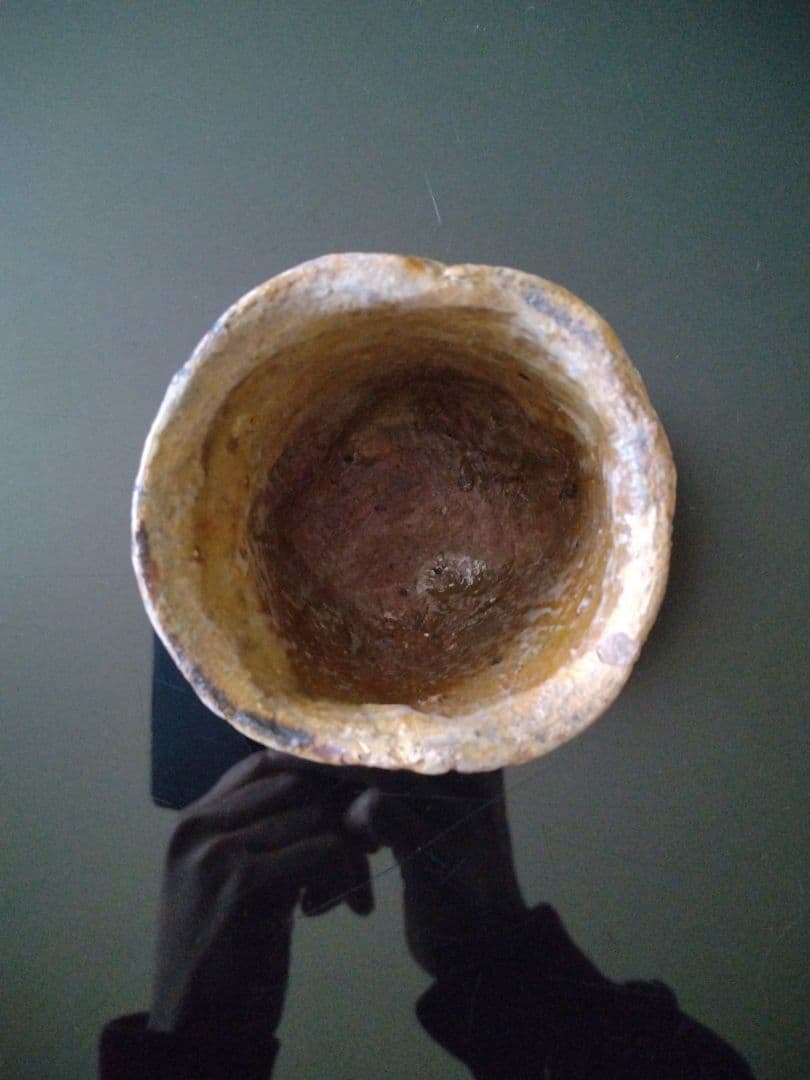 【備前焼 湯呑】焼酎カップにも／共箱付き／伝統工芸士 森本 桂／送料込み！