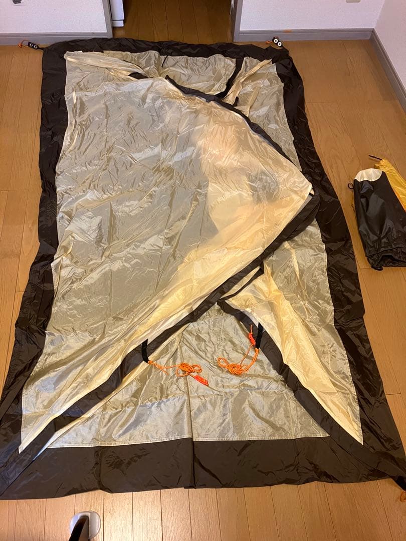 RIPEN エアライズ2 アライテント　オレンジ　テント 軽量 コンパクト　登山