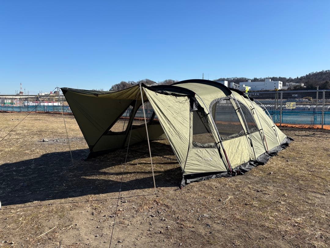 UJack Bellows 2ルームトンネルテント