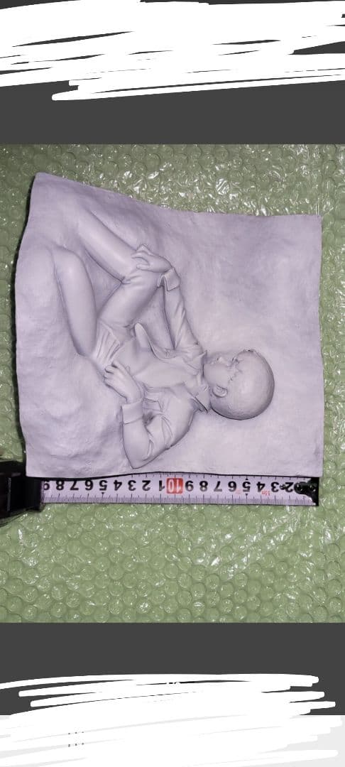 ガンダム アムロレイ 1/5 砂の十字架 レリーフ ビッグサイズ ガレージキット