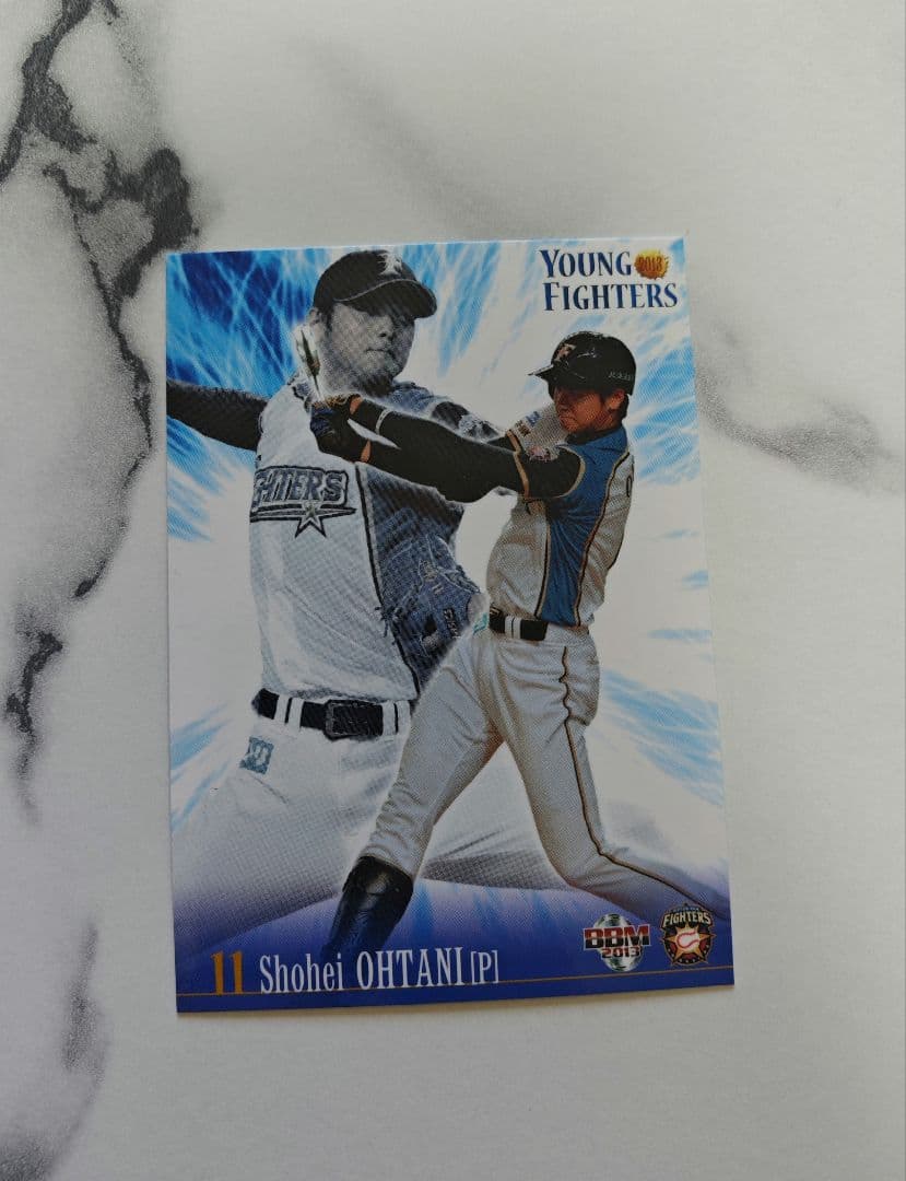 2013 北海道日本ハムファイターズ 大谷翔平 BBM ルーキーカーYoung