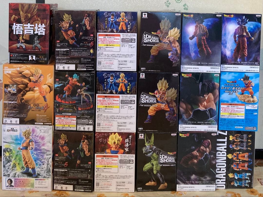 ドラゴンボール各種フィギュアまとめ売り18体セット