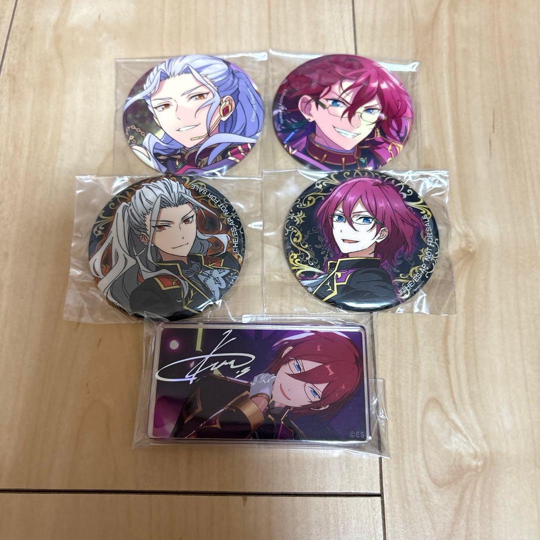 あんスタ Eden 乱凪砂 七種茨 レア 缶バッジなどまとめ売り