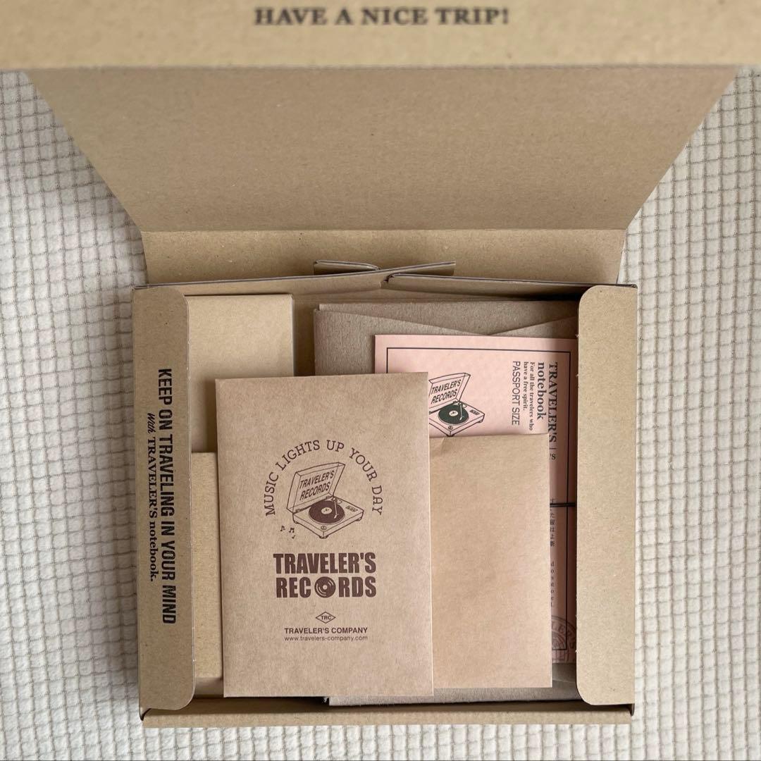 【限定セット】トラベラーズノート　レコード　パスポートサイズ