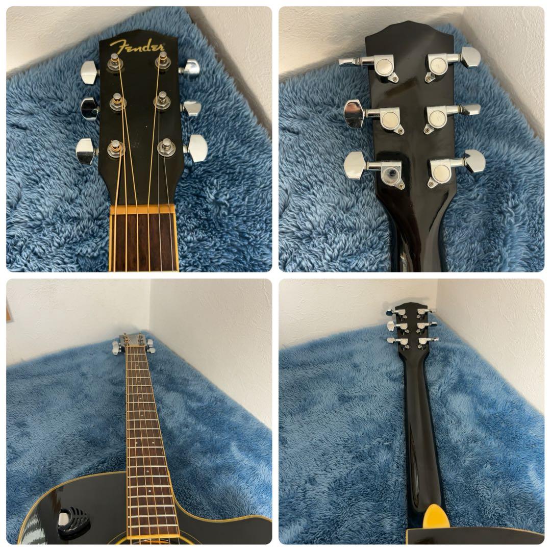 Fender CD-140SCE BLK エレアコ 黒 ケース付 プリアンプ不調