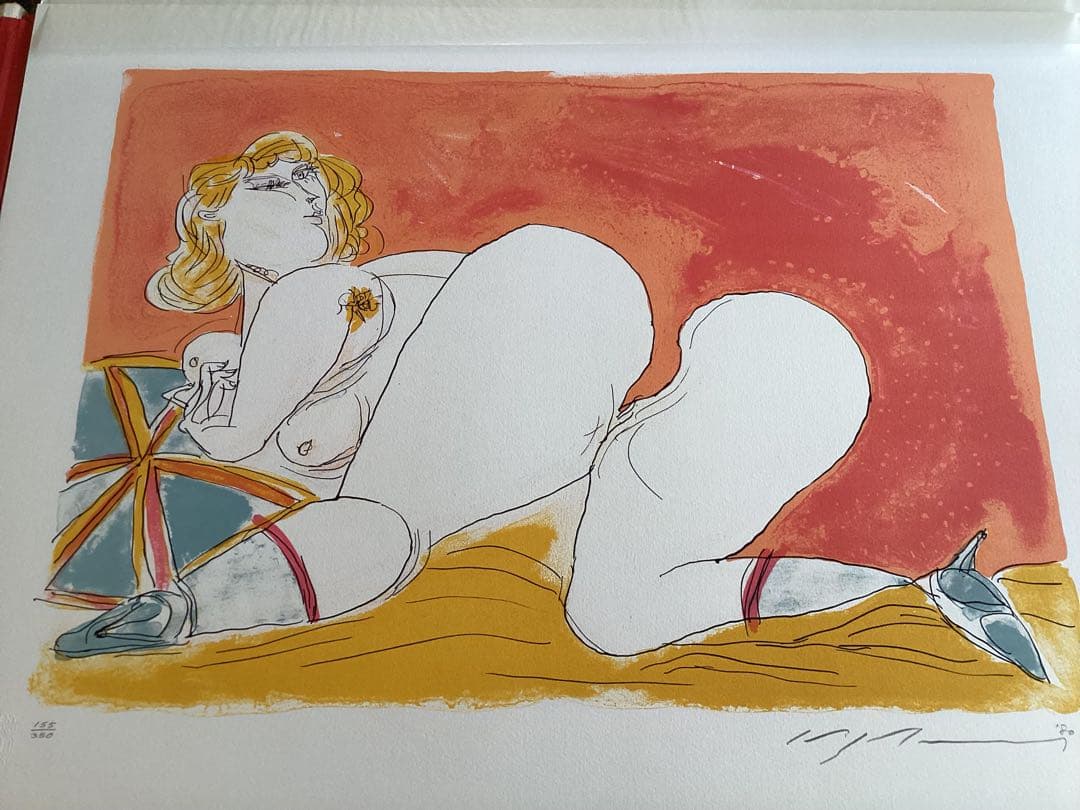 池田満寿夫　オリジナルリトグラフ付き詩画集　限定品　肉筆サイン入り　定価22万円