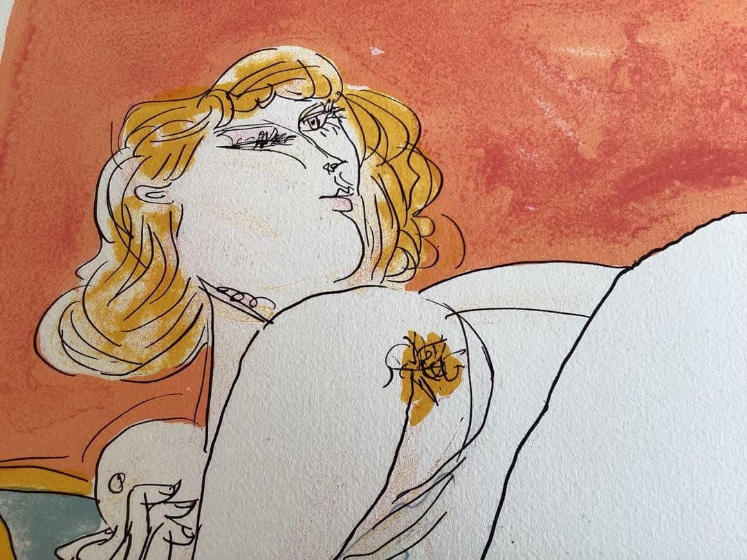 池田満寿夫　オリジナルリトグラフ付き詩画集　限定品　肉筆サイン入り　定価22万円