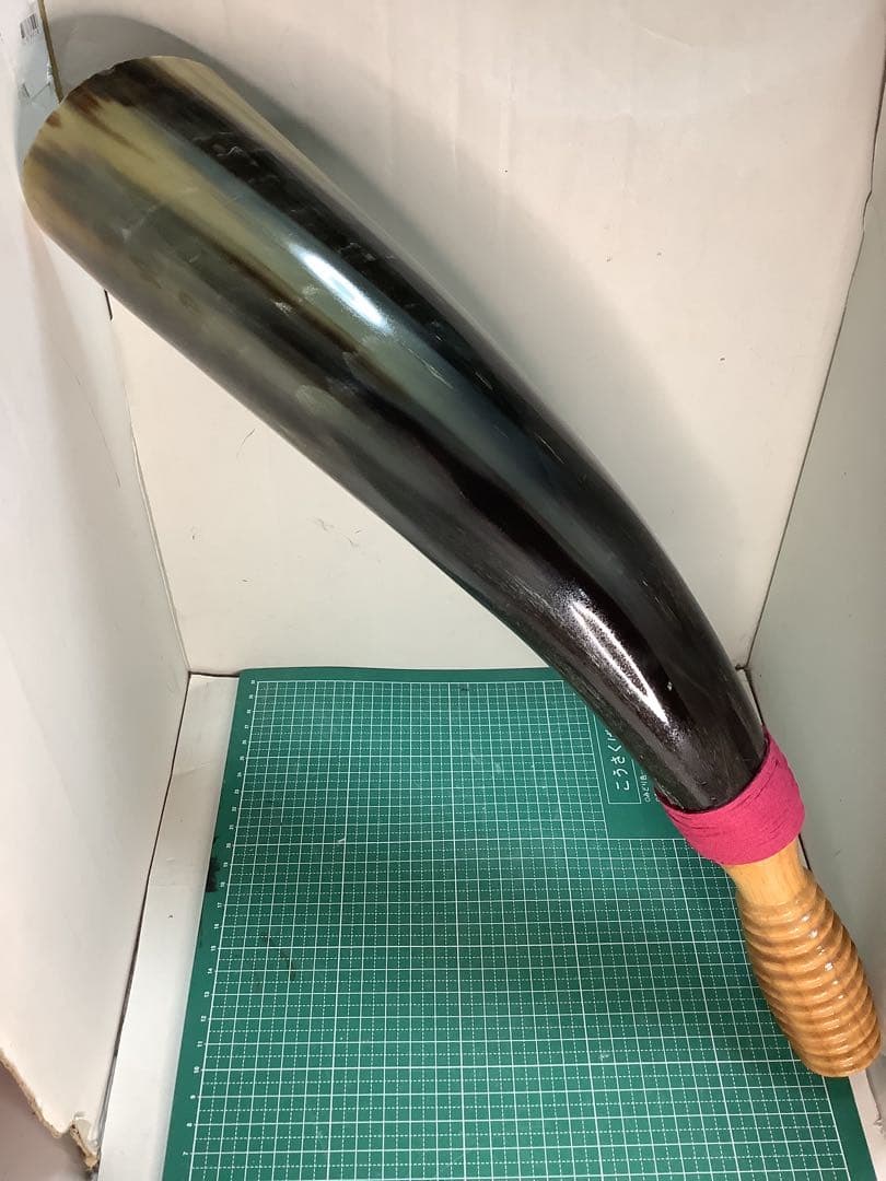 ヤフメリ46・角笛・法螺貝・バッファローホーン・戦国武将・熊除け笛